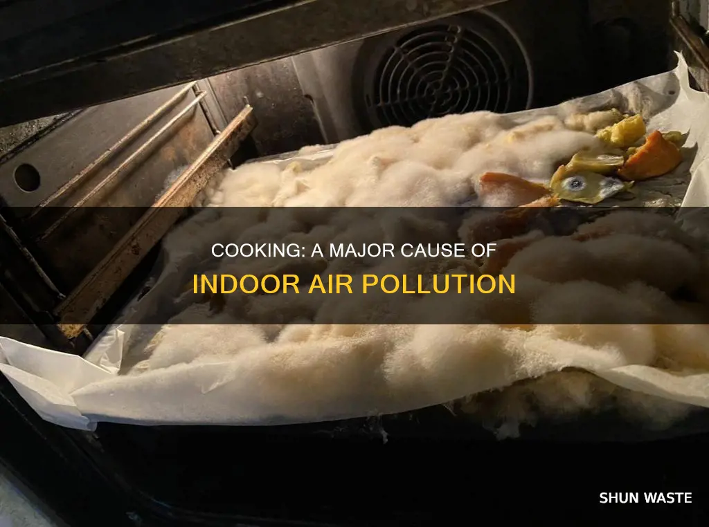 ____________ is a major cause of indoor air pollution