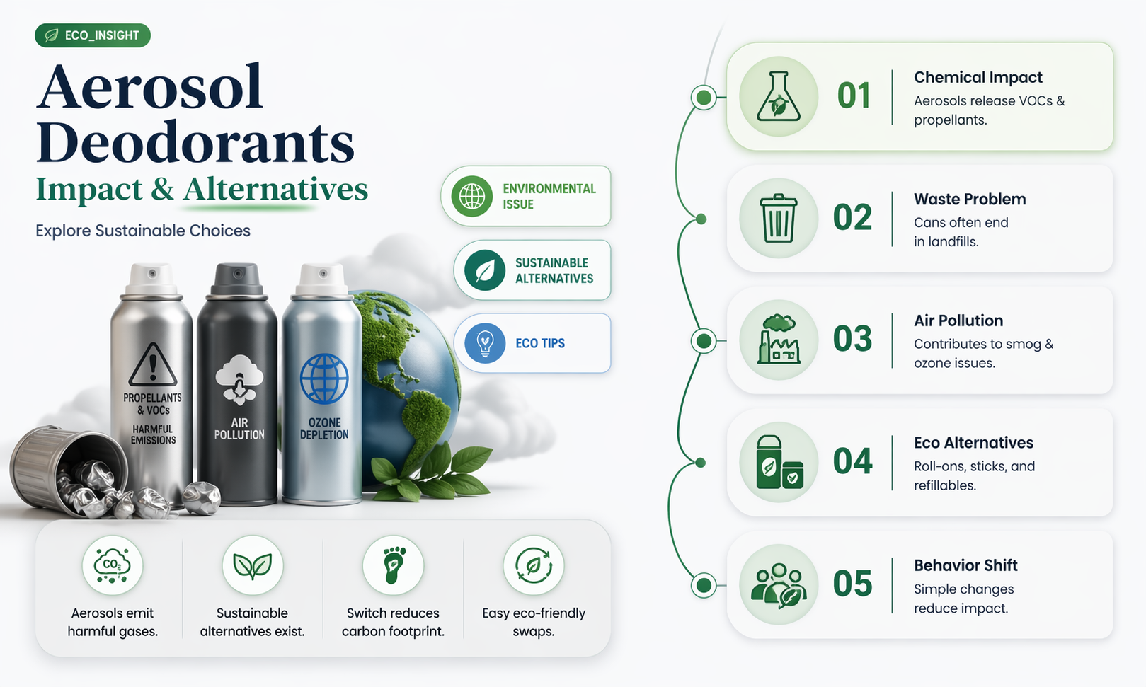 are aerosol deodorants bad for the environment