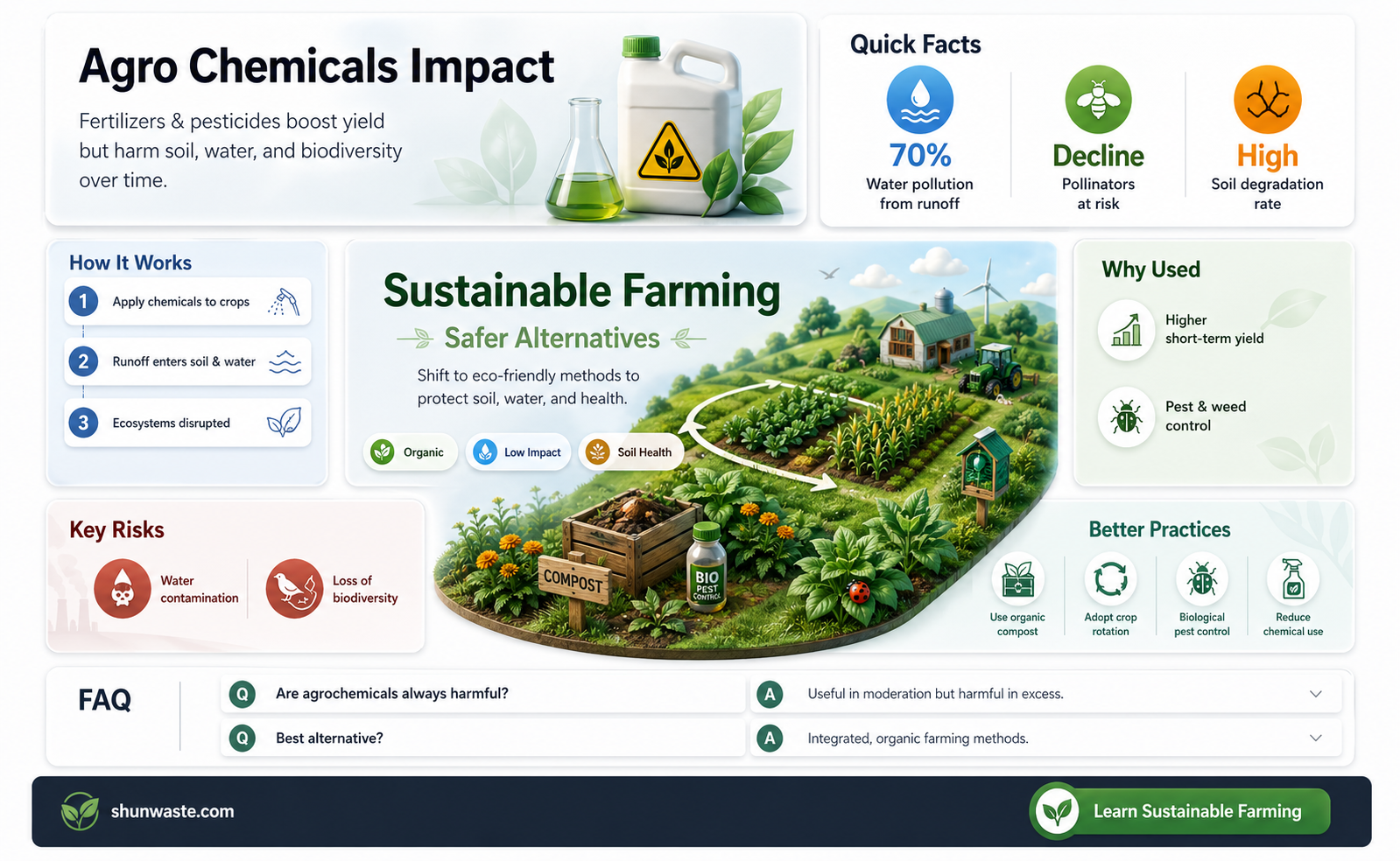 are agro chemicals bad for environment