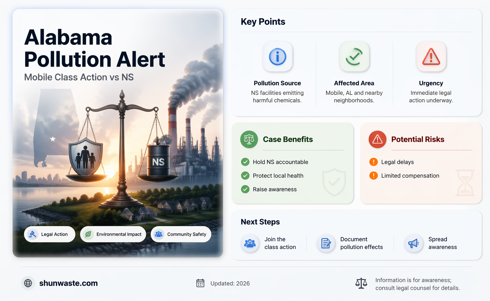 am ns mobile class action alabama pollution
