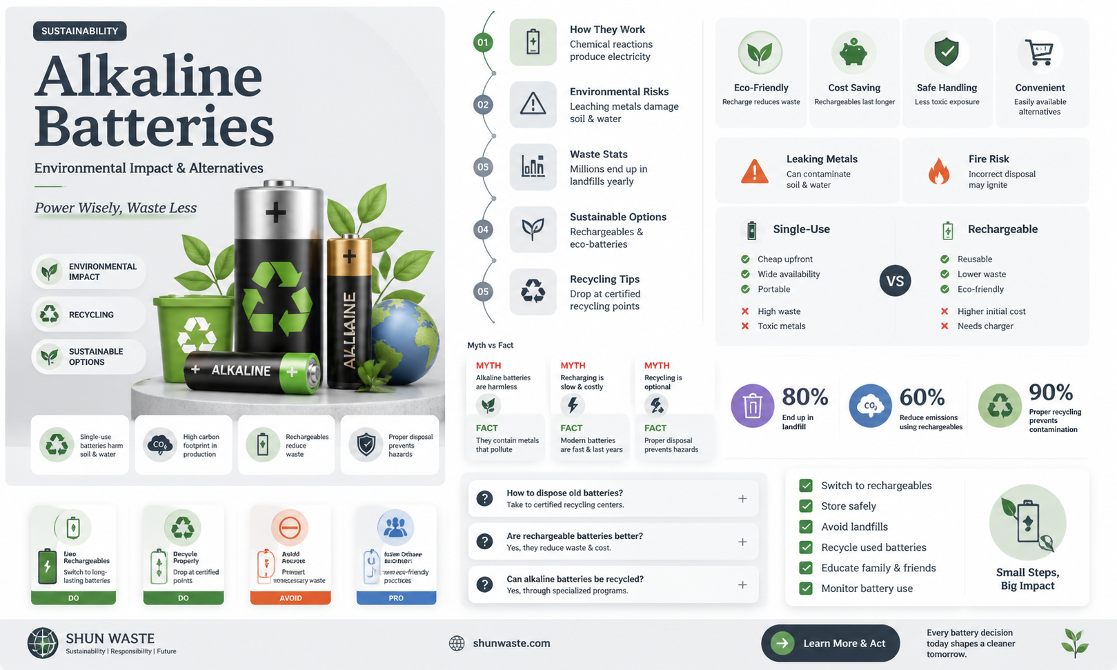 are alkaline batteries bad for the environment