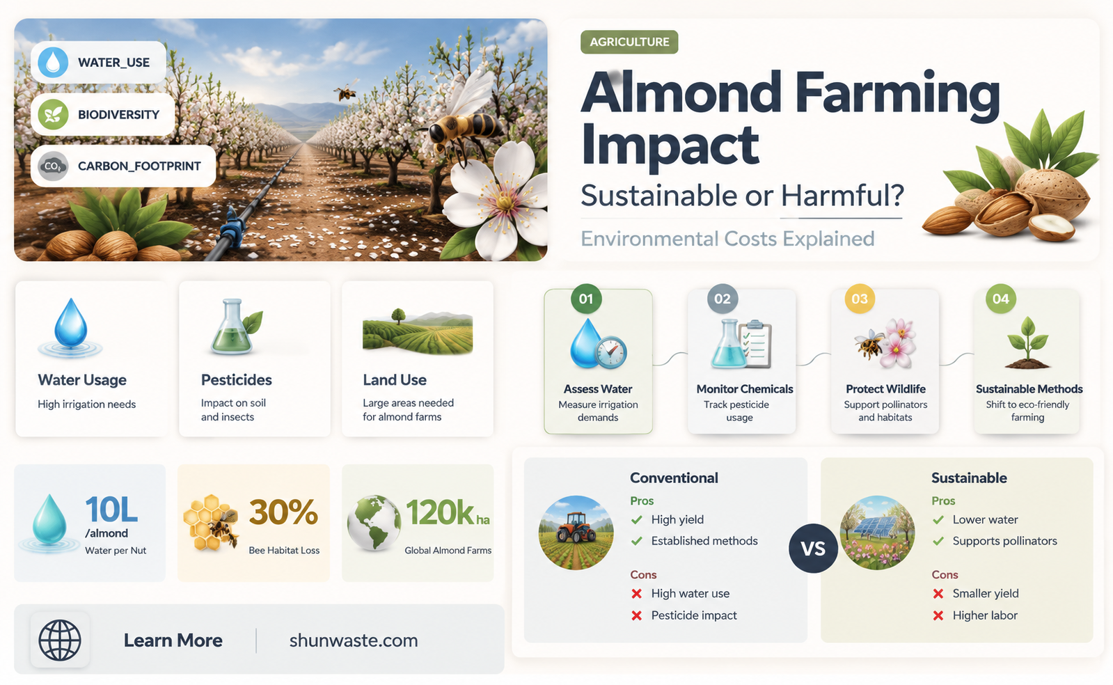 are planting almonds bad for the environment