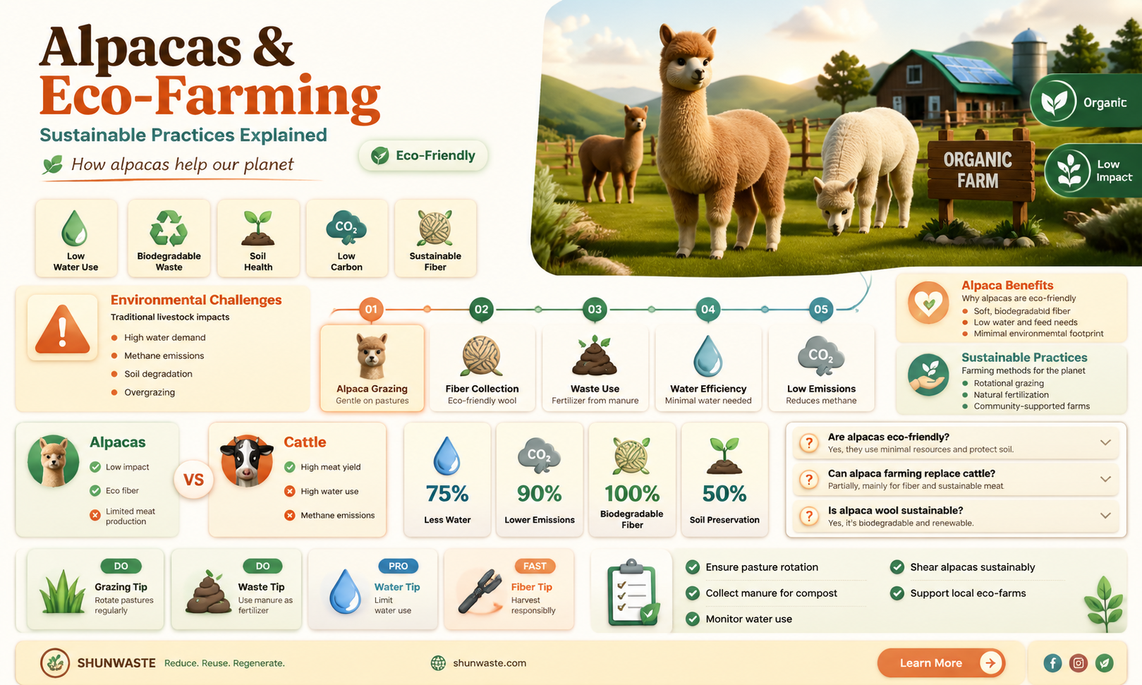 are alpacas good for the environment
