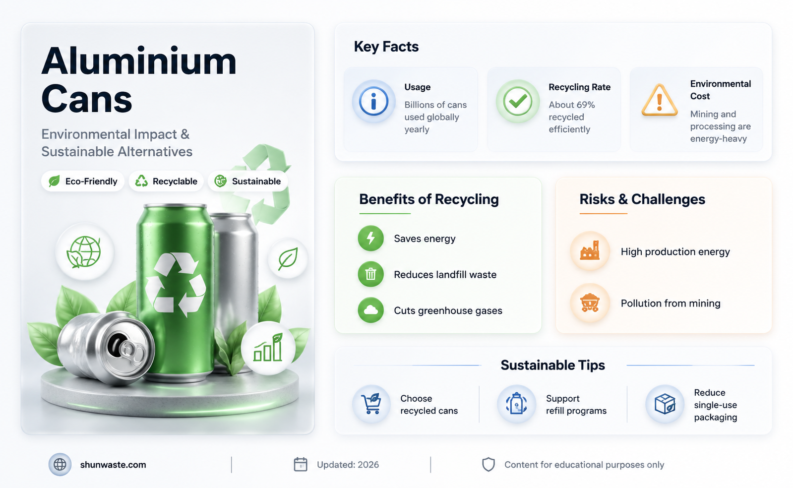 are aluminium cans bad for the environment