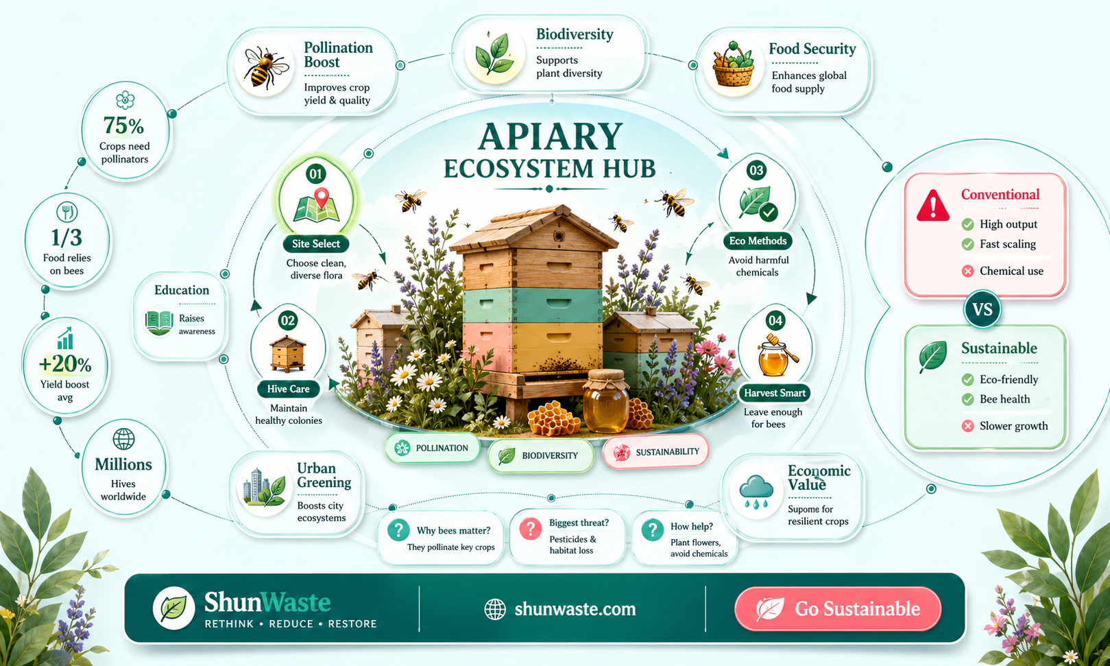 are apiaries good for environment