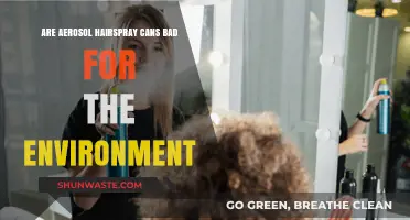 Is Aerosol Hairspray Harming Our Planet? Environmental Impact Explained