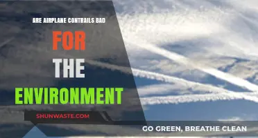 Airplane Contrails: Environmental Impact and Climate Change Concerns