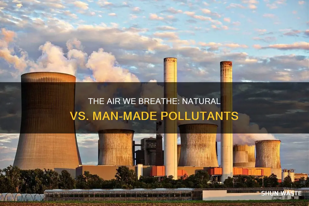 are all atmospheric pollutants man made