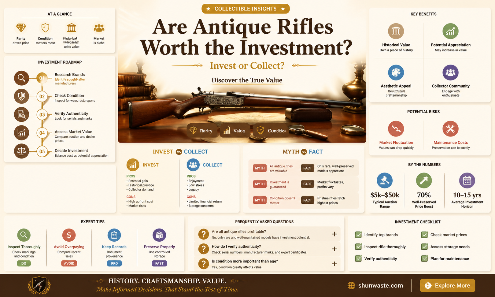 are antique rifles a waste of money