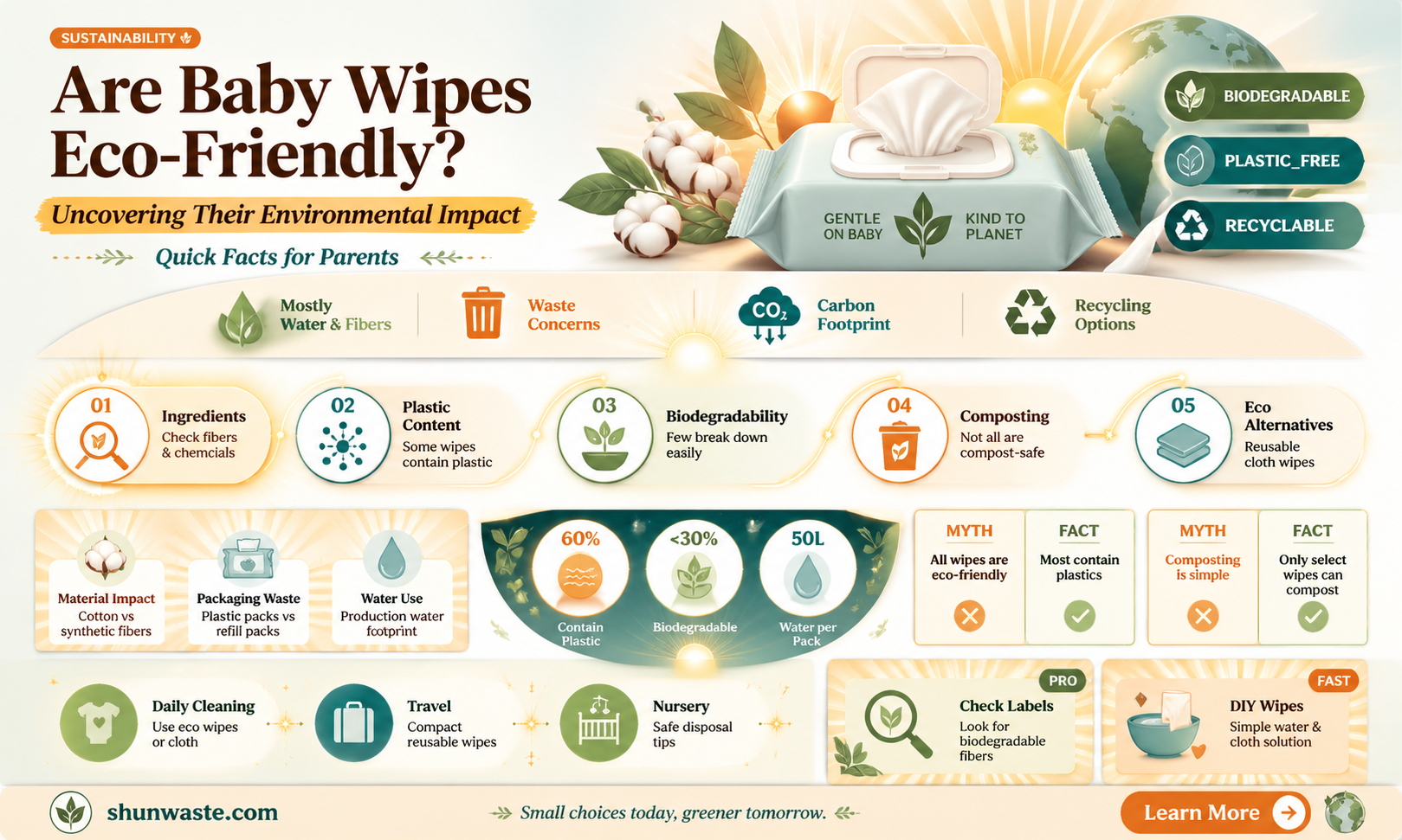 are baby springs bad for environment