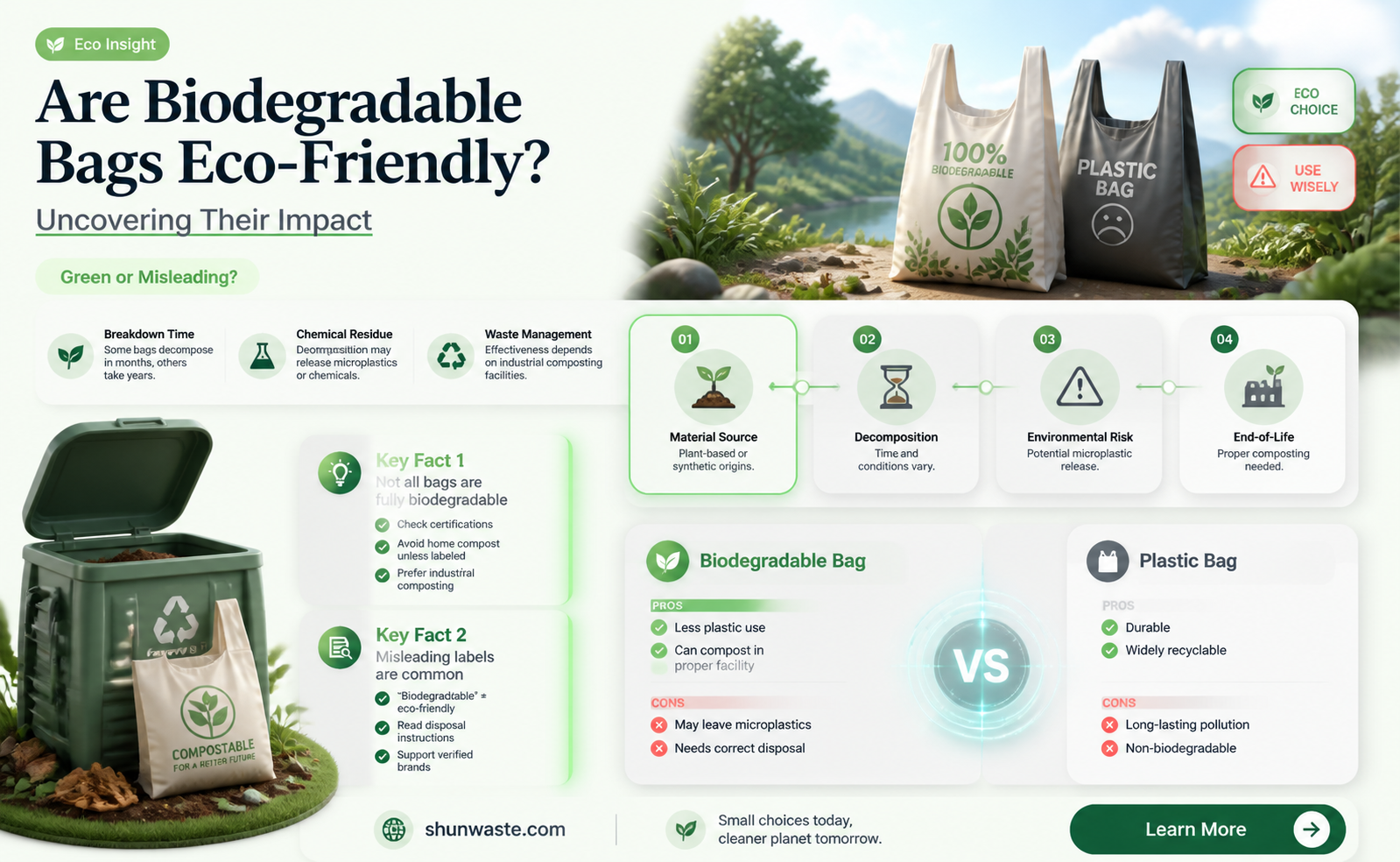 are biodegradable bags good for the environment