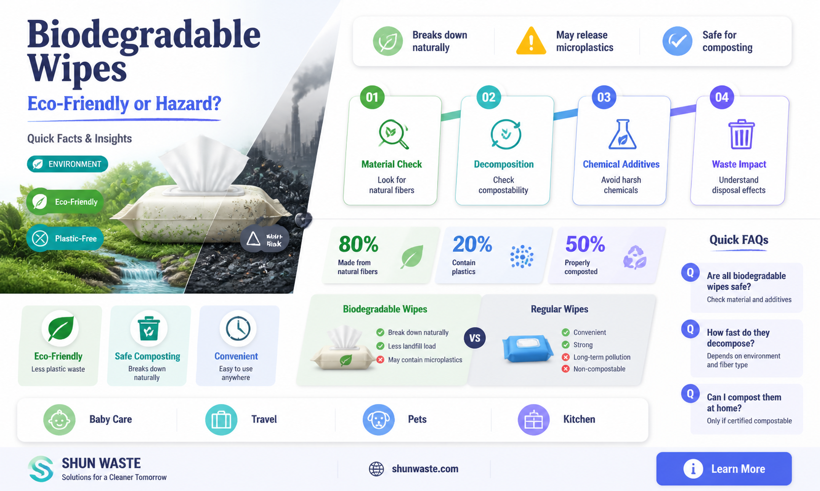 are biodegradable wipes bad for the environment