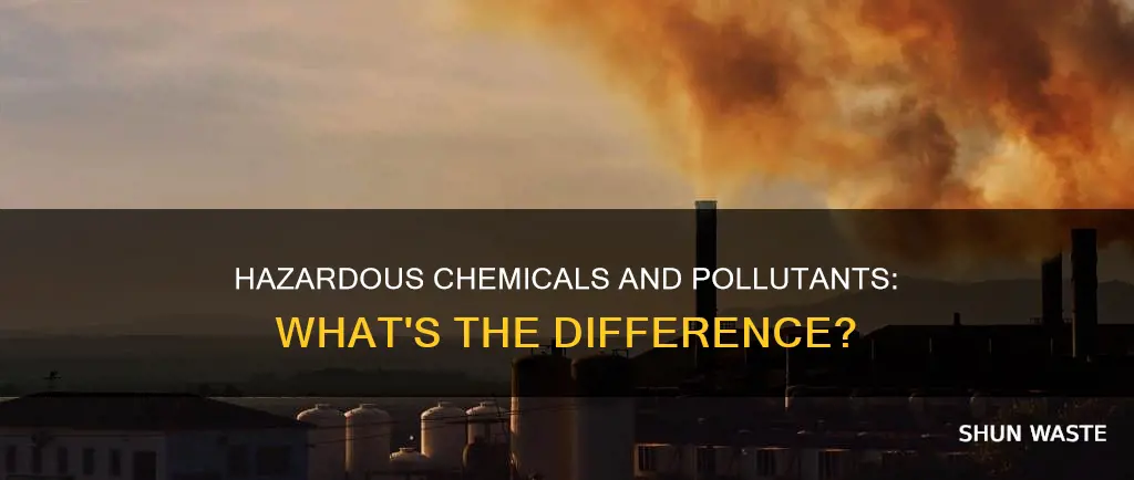 are chemical hazards and pollutants the same thing