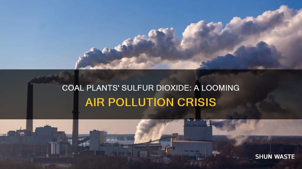 are coal plants causing air pollution with sulfur dioxide effects