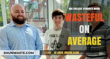College Students and Waste: Uncovering the Truth Behind Their Habits