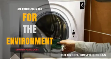 Dryer Sheets' Environmental Impact: Uncovering the Hidden Ecological Costs