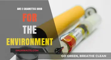 E-Cigarettes and the Environment: A Sustainable Alternative or Greenwashing?