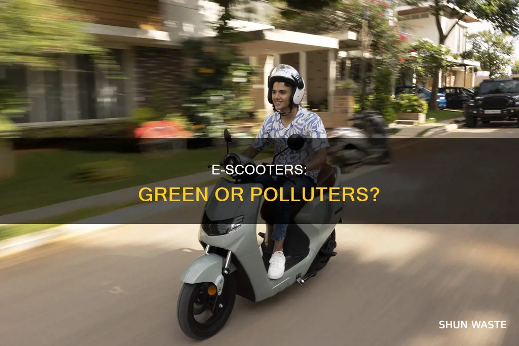 are e scooters polluters environmental research letters