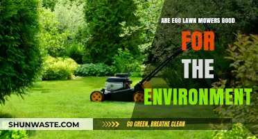 Eco-Friendly Mowing: Are Ego Lawn Mowers Environmentally Sustainable?