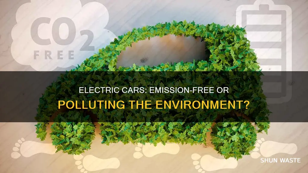are electric cars connected to emission of pollutants