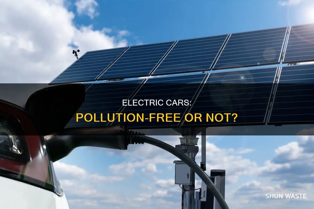are electric cars pollution free