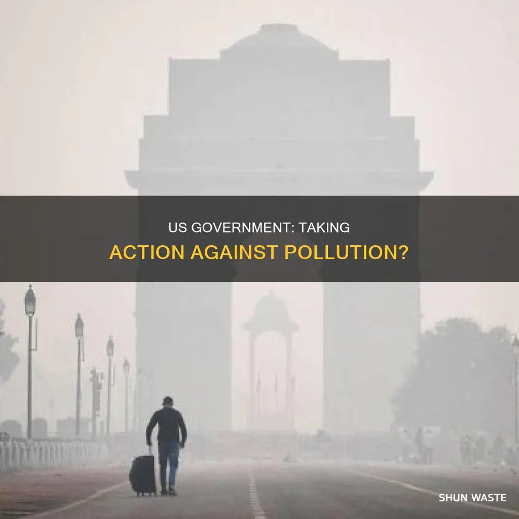 are government officials in the us doing anything about pollution