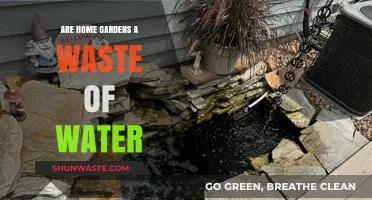 Home Gardens: Water-Wasters or Sustainable Solutions?