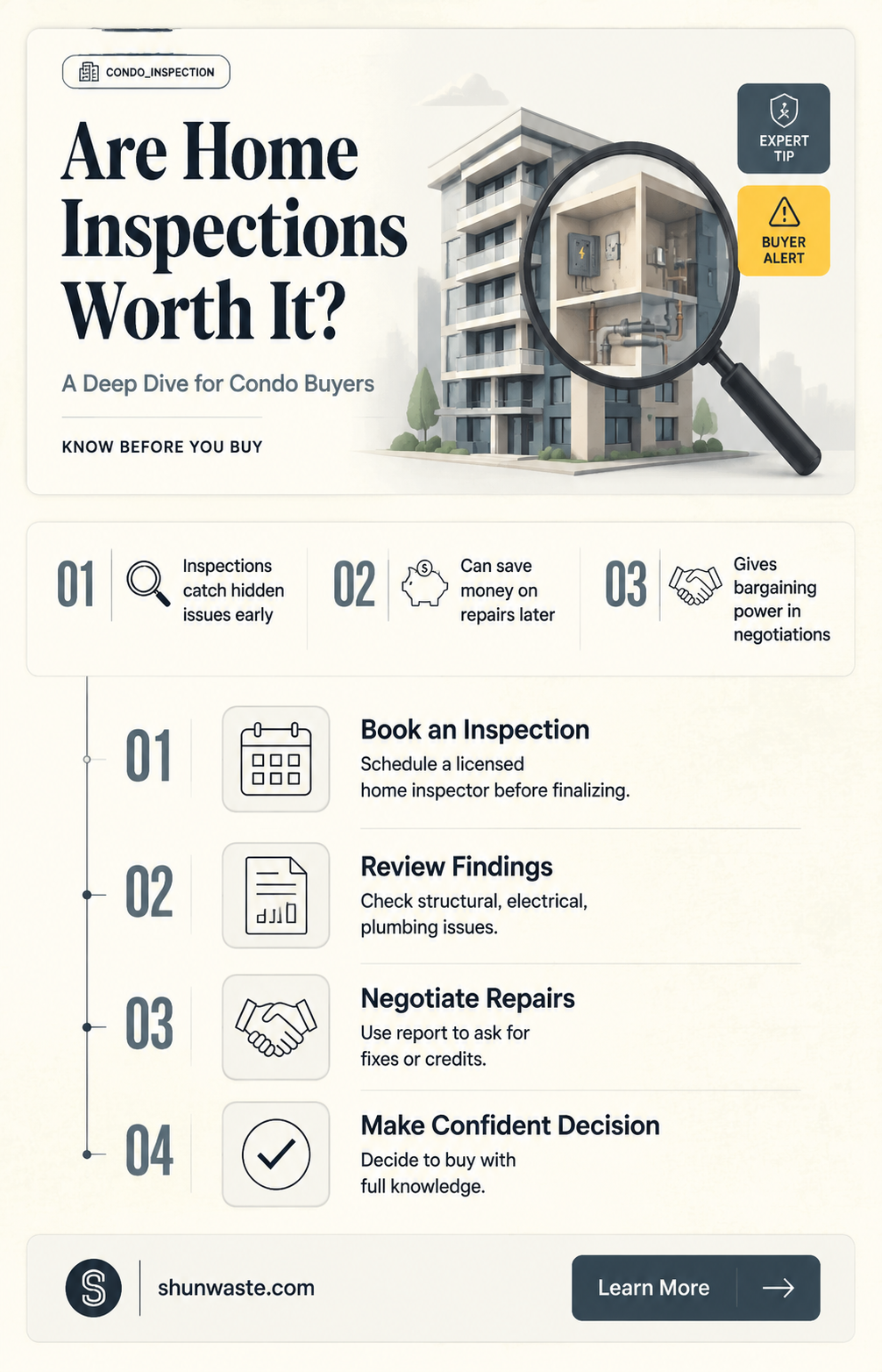 are home inspections a waste of money condo