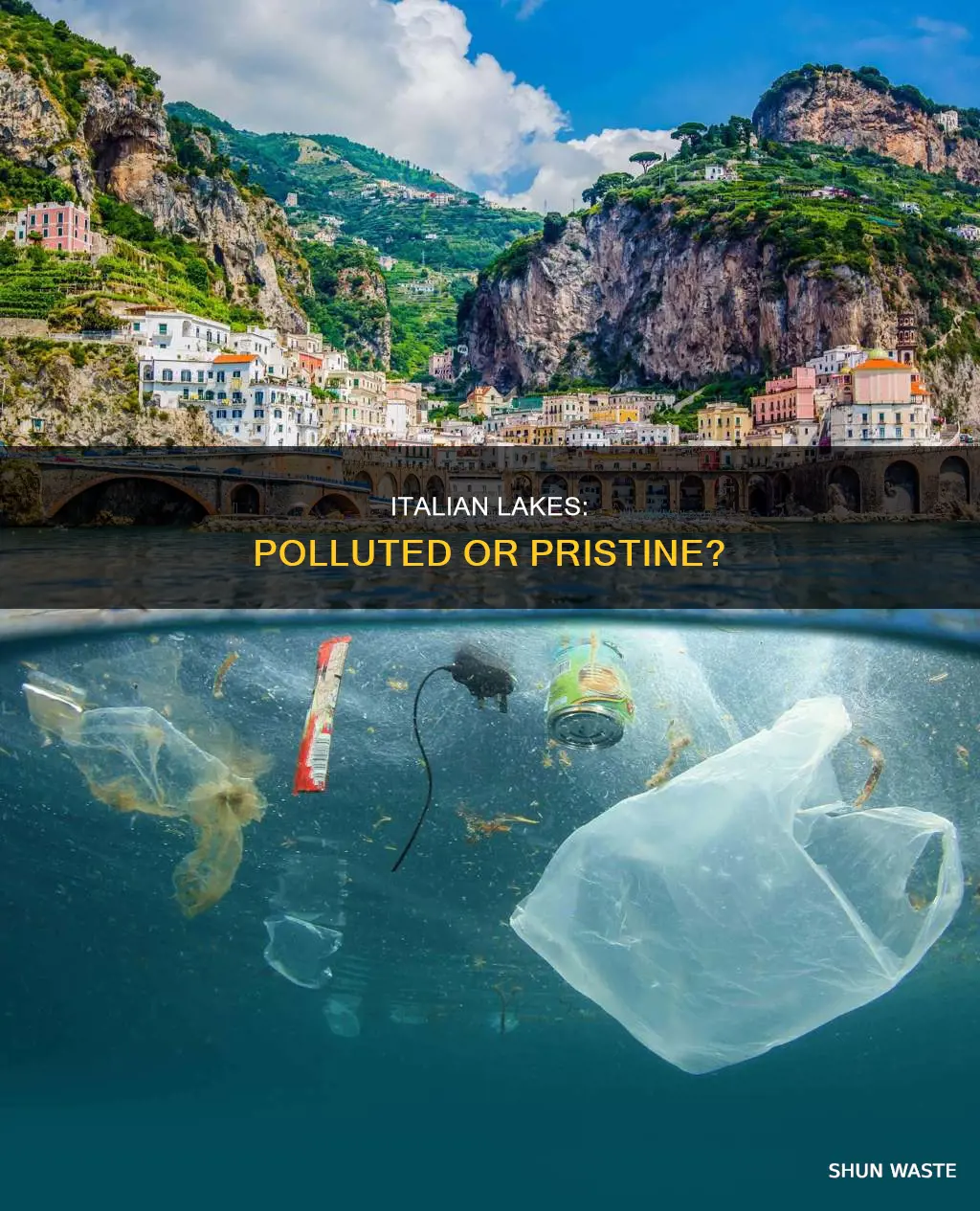 are italian lakes polluted