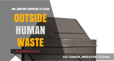 Janitors and Outdoor Human Waste: Cleaning Responsibilities Explained