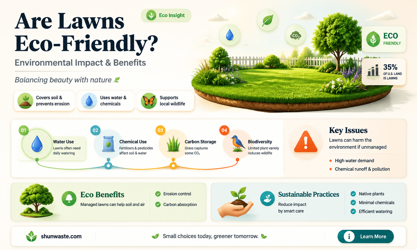 are lawns good for the environment