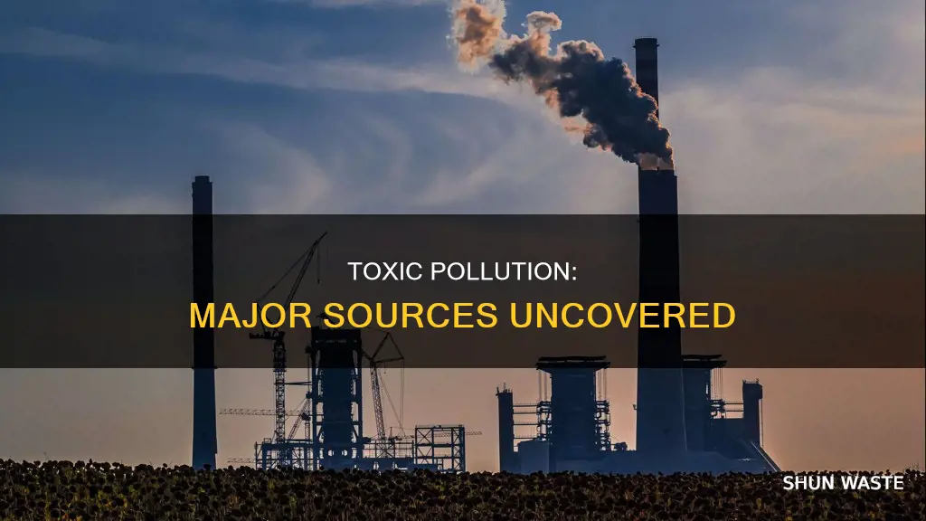 are major source toxic pollution finds