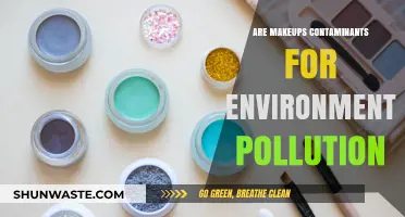 Makeup's Impact: Environmental Contamination and Pollution