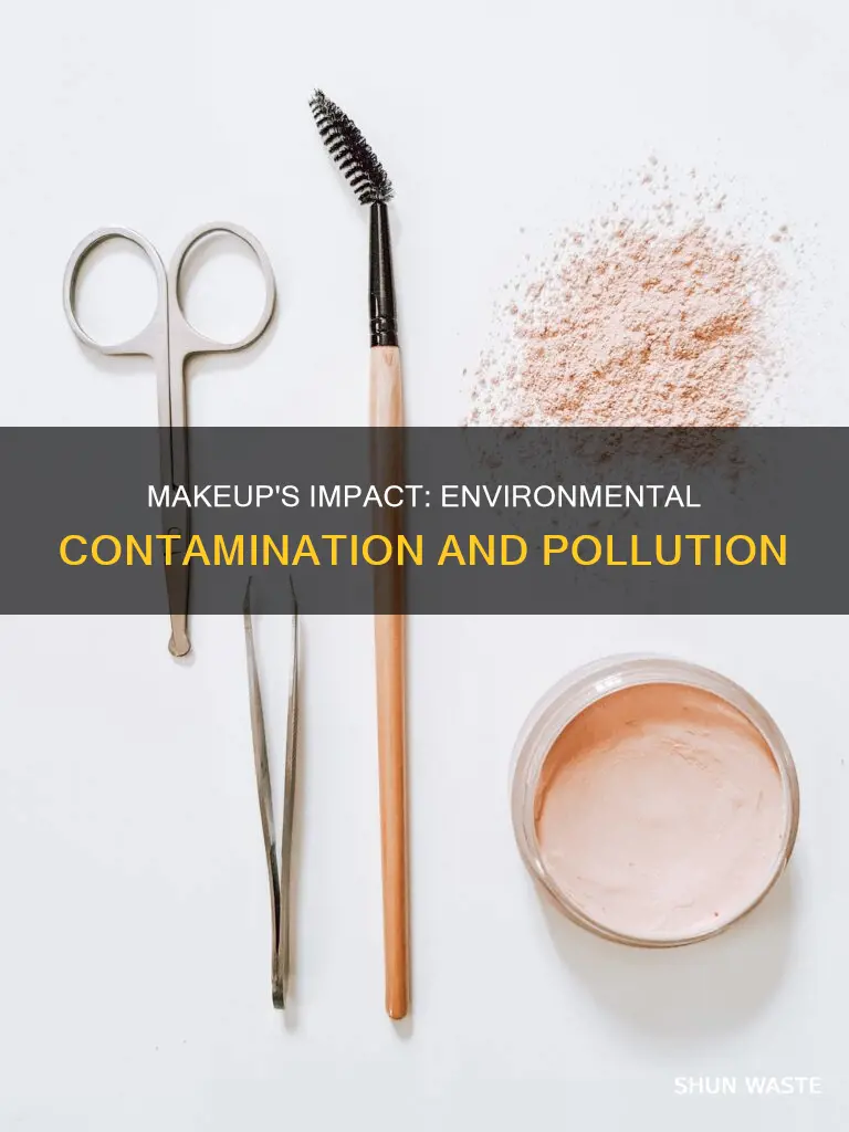 are makeups contaminants for environmental pollution