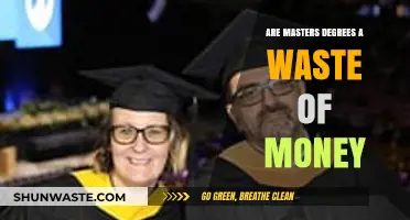 Are Masters Degrees Worth the Investment or a Waste of Money?