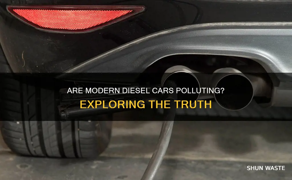 are modern diesel cars polluting