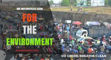 Motorcycles and Eco-Friendliness: A Sustainable Transportation Alternative?