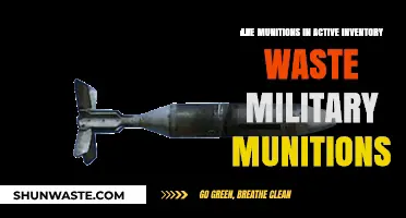 Are Active Inventory Munitions Considered Waste? A Military Analysis