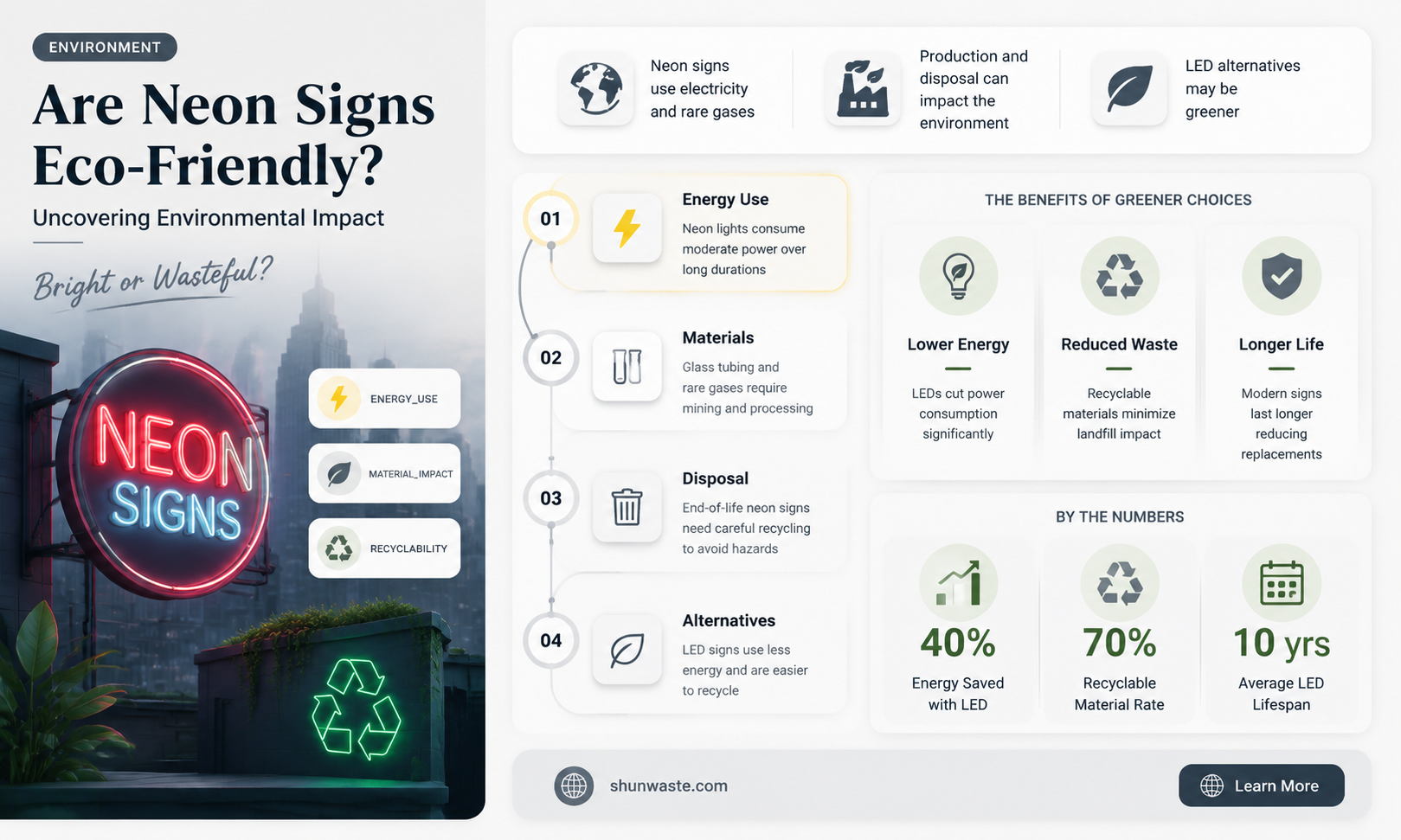 are neon signs bad for the environment