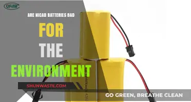 Nicad Batteries: Environmental Impact and Sustainable Alternatives Explored