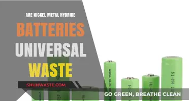 Are Nickel Metal Hydride Batteries Classified as Universal Waste?