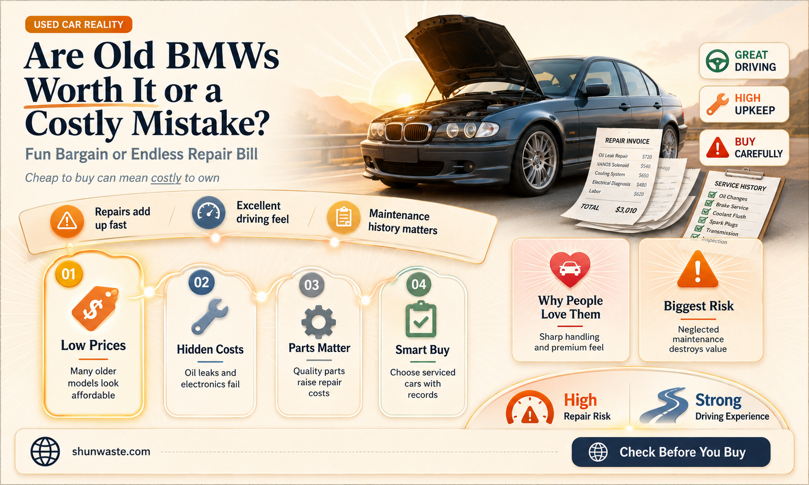are old bmw a waste of money