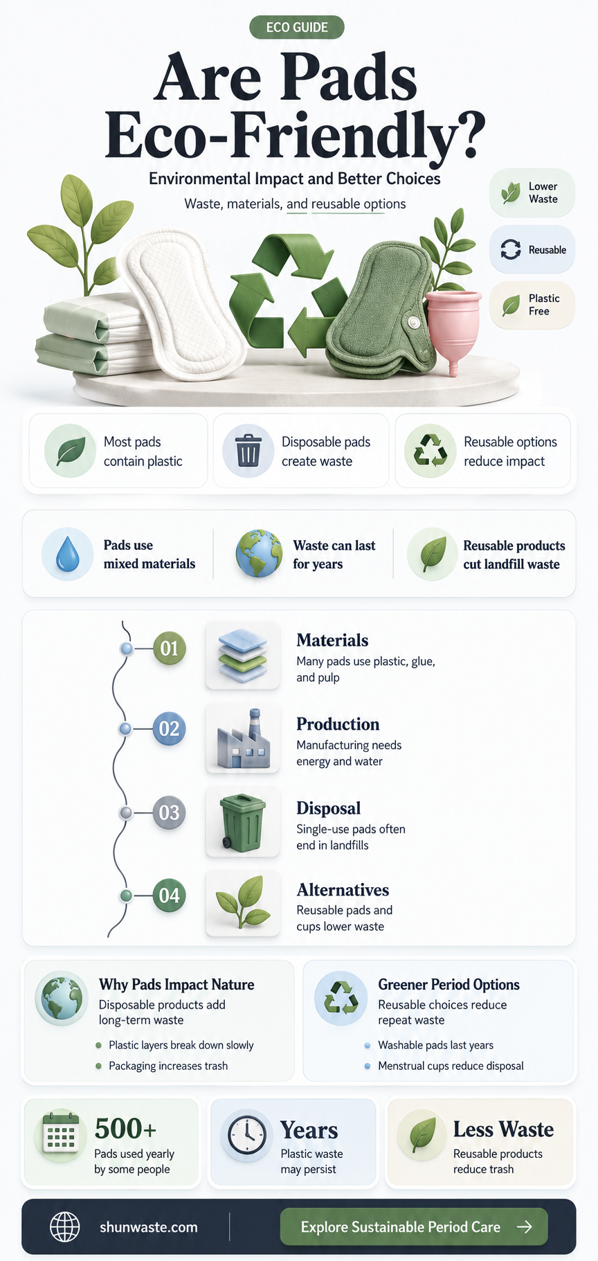 are pads bad for the environment