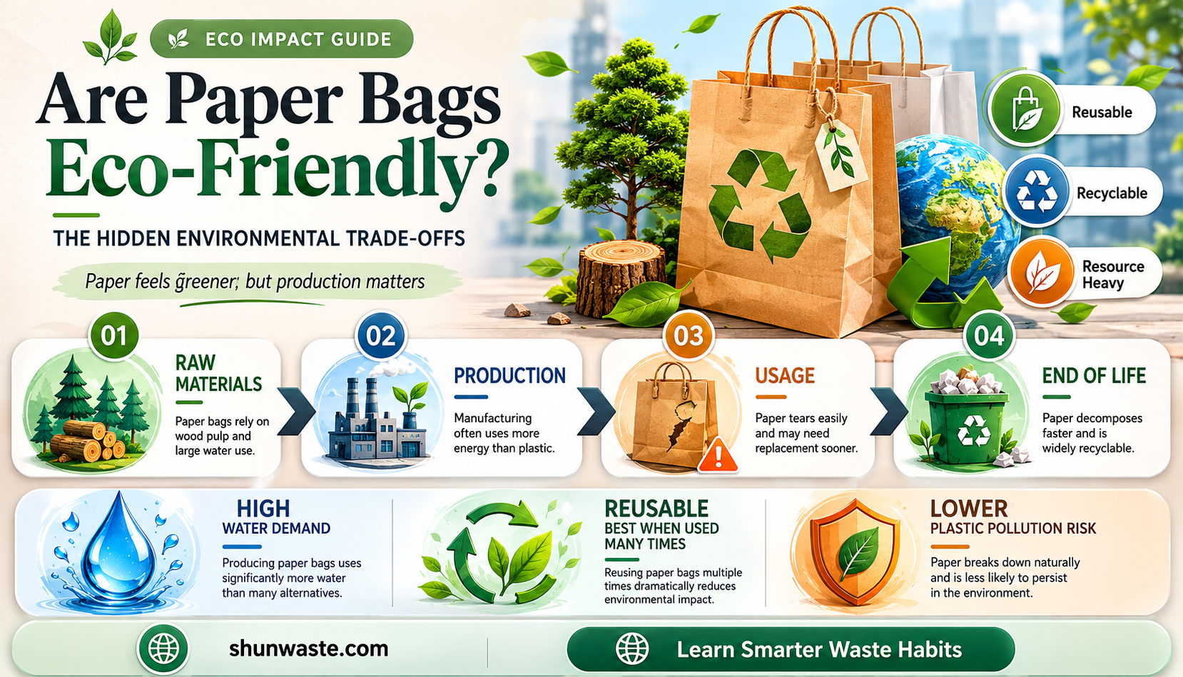 are paper bags bad for environment