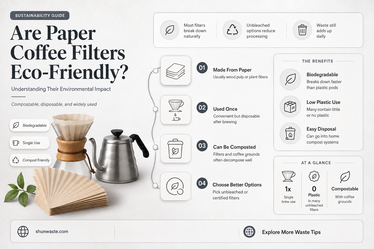 are paper coffee filters bad for the environment