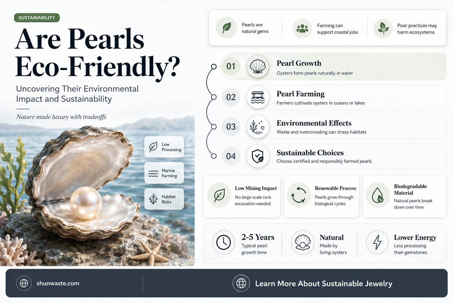 are pearls bad for the environment