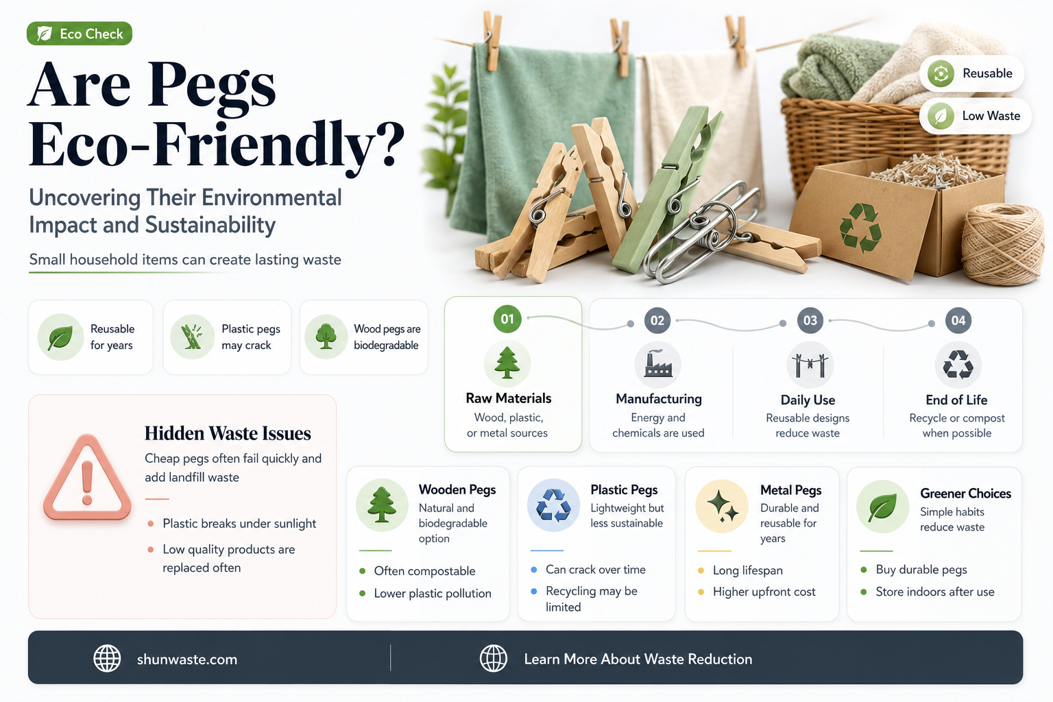 are pegs bad for the environment
