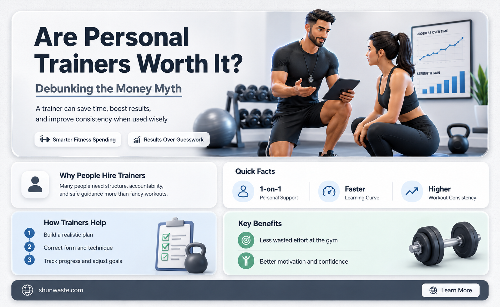 are personal trainers a waste of money