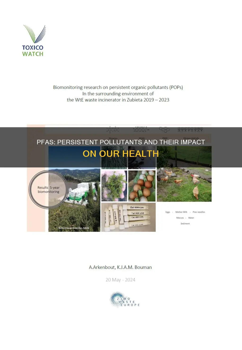 are pfas persistent organic pollutants