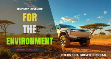 Pickup Trucks' Environmental Impact: Are They Harming Our Planet?